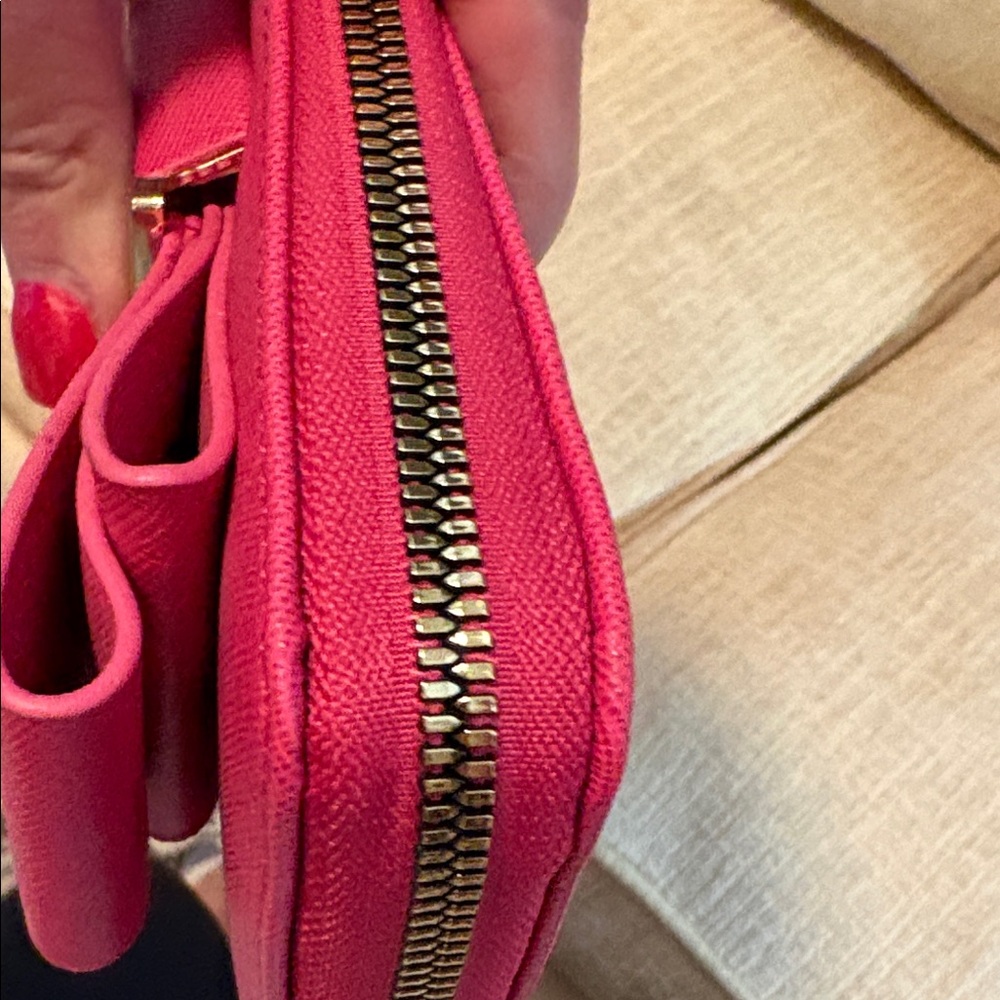 Betsey Johnson Fuchsia Clutch with Bow Detail - Picture 6 of 14